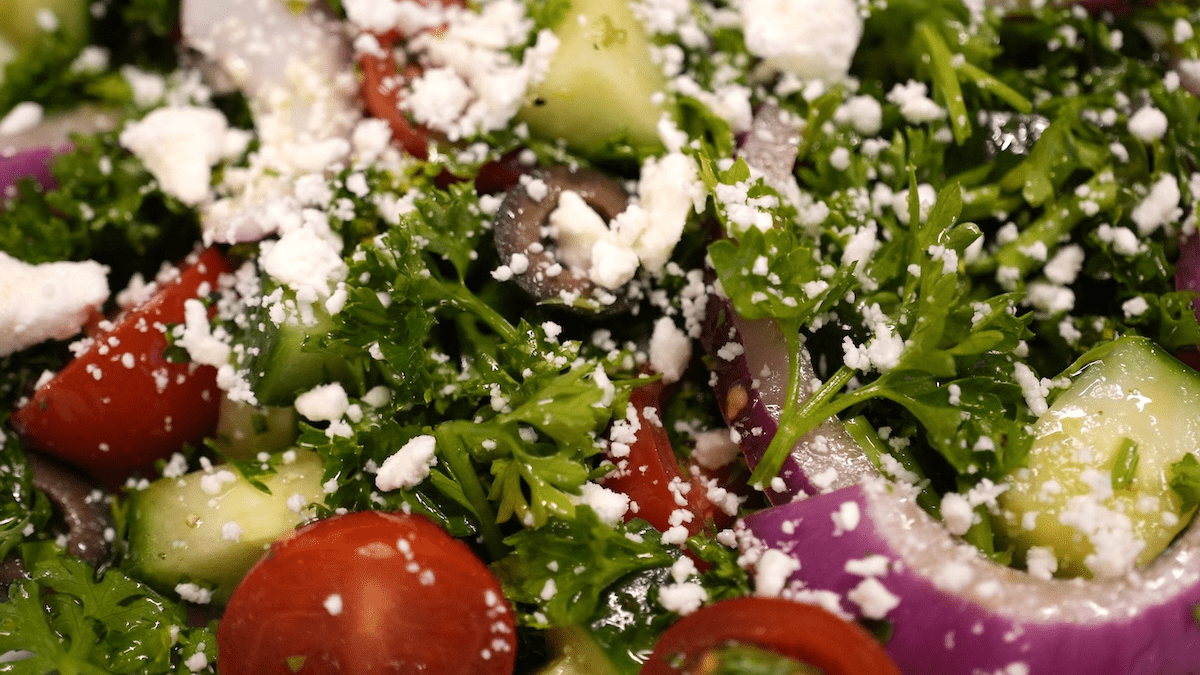 Parsley Mediterranean Salad